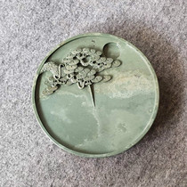 Yan Yantai Songhua Yan Daqing National Treasure Hand-carved Songhua Stone Stone Craftsmen hand-made creative Songhua Yan