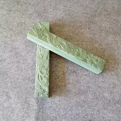 Songhua stone paperweight old pit natural cloud water stone papermaking dragon and phoenix Chengxiang stone ruler ruler