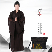 Haiqing lay clothes monk clothes mens and womens same style Haiqing bag linen yarn material four seasons same style monk clothes light and breathable