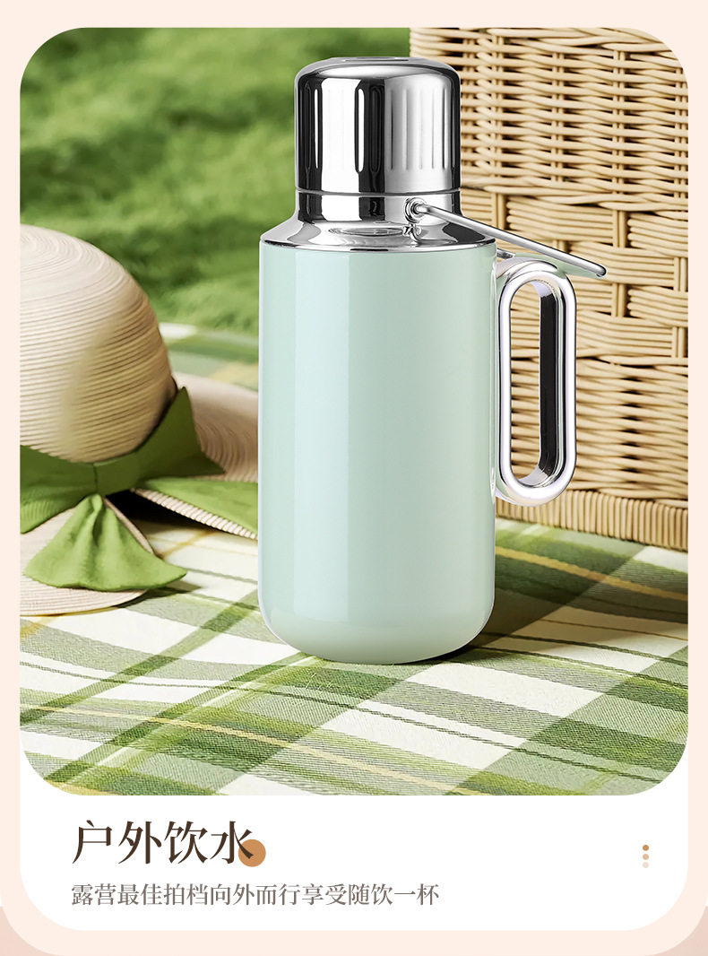 新款焖茶壶316不锈钢机械壶高颜值智能显温机械开关大容量保温杯详情15