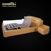 Gotolatex Song lace electric bed Italian simple double leather bed Intelligent electric lifting bed Massage bed