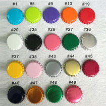 Double-sided color DIY handmade color beer bottle cap Tanabata Valentines Day gift novelty creative Birthday gift