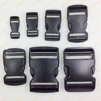 Черный пластиковый аксессуар с застежкой, рюкзак, поясная сумка, прямые продажи с завода, увеличенная толщина