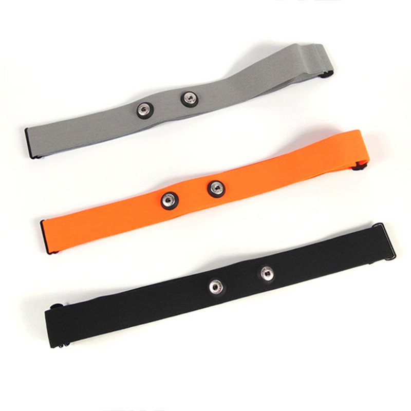 Heart rate belt chest strap elastic band ant + length adjustable for men and women outdoor running cycling heart rate belt replacement