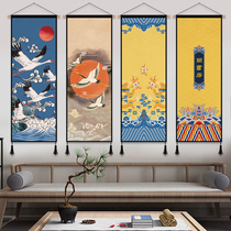 Financial Gods Cloth Art Hung Painting Folk Hanguan Electric Meter Box Shelter Bedroom Living Room Decoration Painting Chinese Restaurant Tapestry Mural Painting