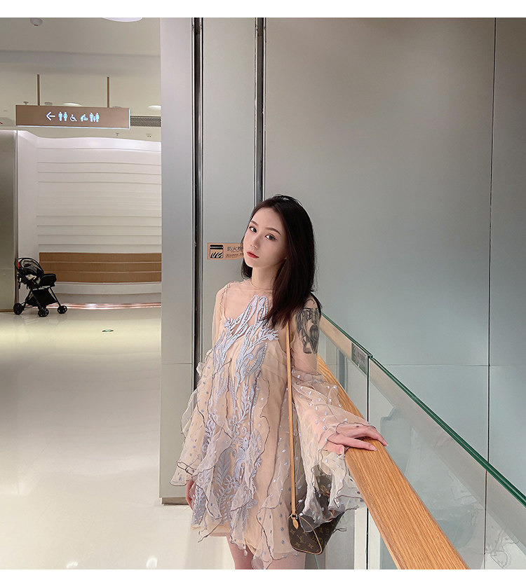 INS超火海边度假裙显瘦性感泰国巴厘岛沙滩裙超仙女裙连衣裙聚会详情25