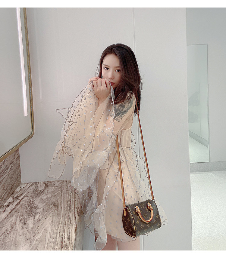 INS超火海边度假裙显瘦性感泰国巴厘岛沙滩裙超仙女裙连衣裙聚会详情22