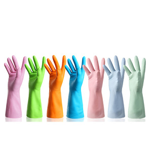 【老板血亏】橡胶防水防油污手套2双