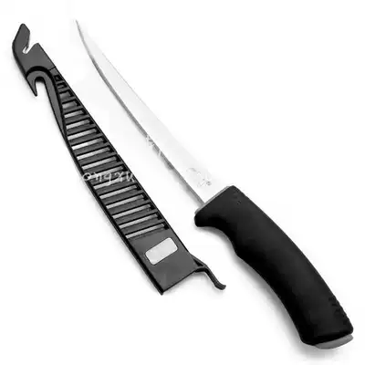 RTI fishing special fish knife 4 inch 6 inch 9 inch fish cutting knife Food grade stainless steel with grindstone scabbard