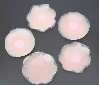 New invisible silicone breast stickers Silicone milk stickers nipple stickers anti-glare waterproof breathable anti-bumps