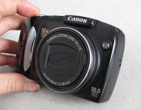 Máy ảnh kỹ thuật số tele gốc Canon / Canon PowerShot SX120 IS 10 lần thay đổi quang học - Máy ảnh kĩ thuật số bảng giá máy ảnh canon