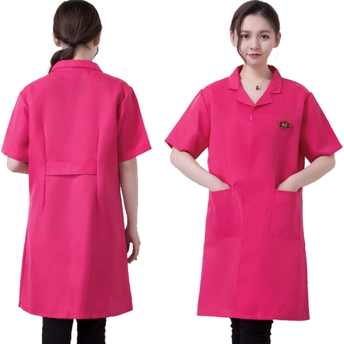 Модная пылезащитная крышка подходит для мужчин и женщин, нагрудник, дышащая летняя одежда для работы, облегающий крой, короткий рукав