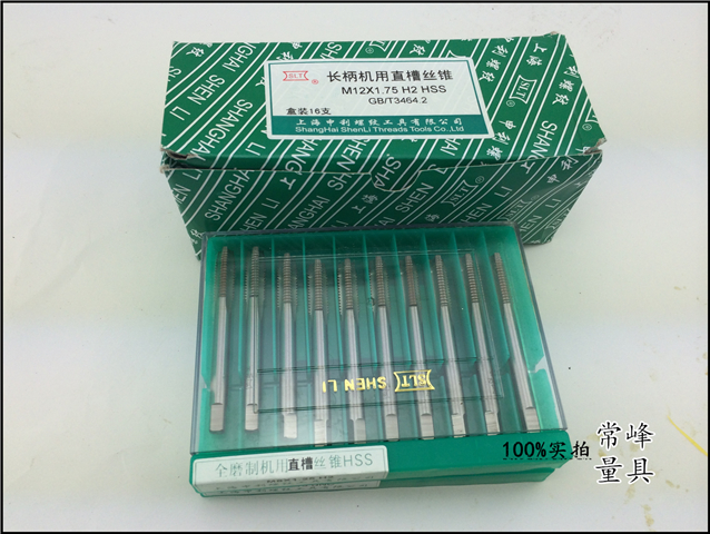 Shanghai Shenli thread full grinding machine with straight groove screw tapping metric M1 2 3 4 5 6 7 8-15