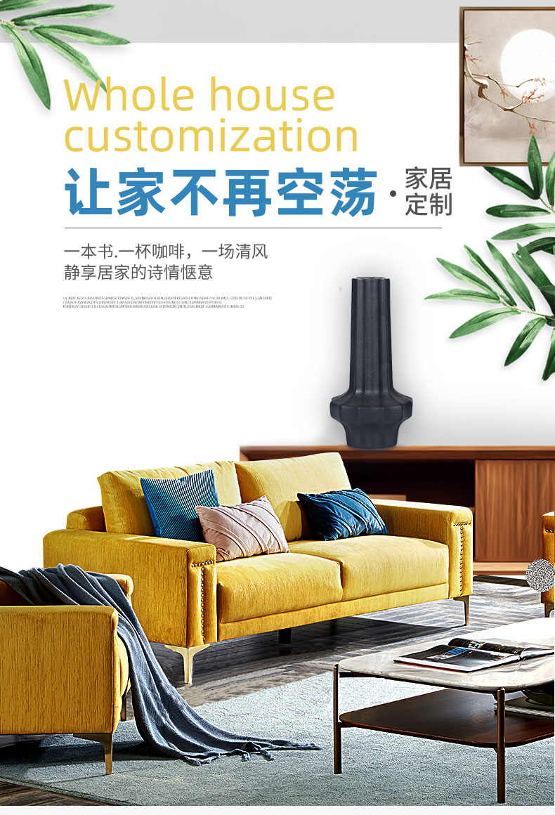 New Chinese style ceramic furnishing articles light key-2 luxury hotel TV ark, example room under the sitting room what pottery tea table decorations