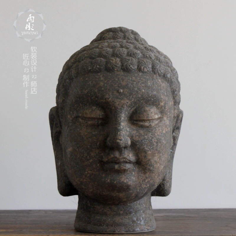 The rain tong home | jingdezhen ceramics ceramic furnishing articles furnishing articles manually figure of Buddha beadle ceramic its process variable