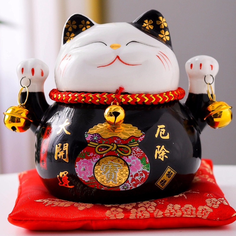 The Cat the opened ceramic saving ceramic Cat household act the role ofing is tasted furnishing articles ceramic ceramic Cat sitting room