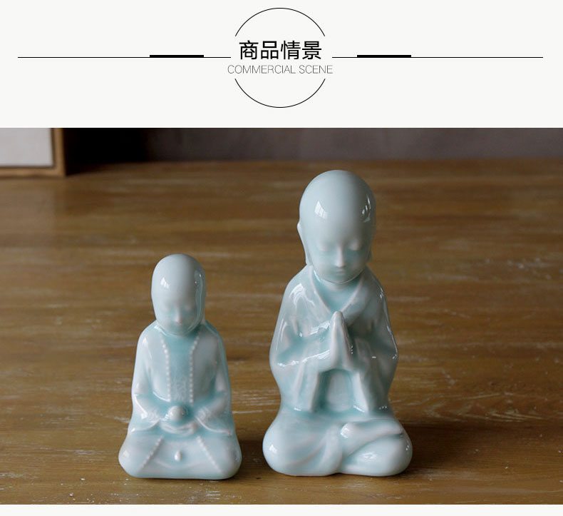 Rain tong home | jingdezhen ceramics manual shadow celadon household decorative furnishing articles anddrunkenness ceramic decoration process