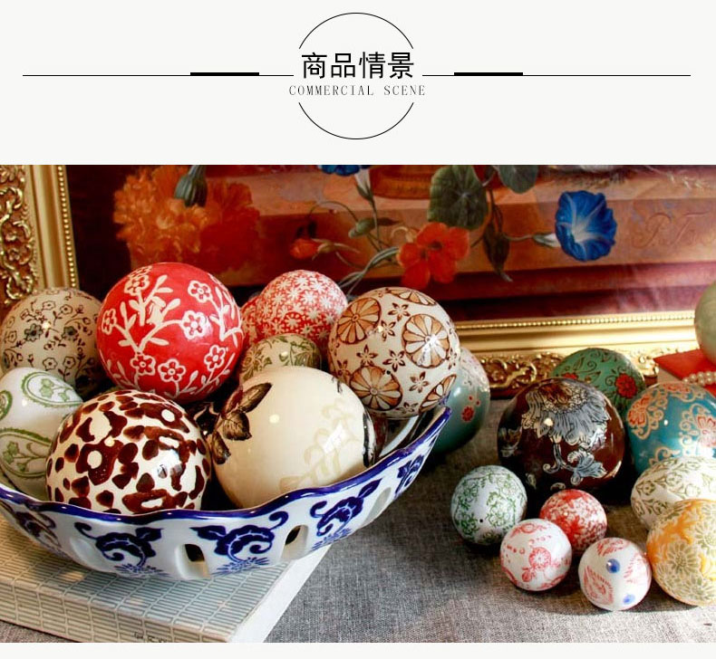 Jingdezhen ceramic decorative furnishing articles furnishing articles float rainbow ceramic decoration