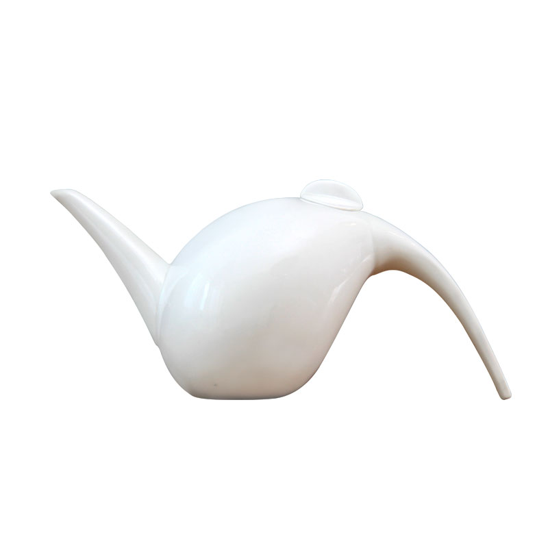 Feel the ipads porcelain European white coffee British red tea pot of coffee, coffee pot
