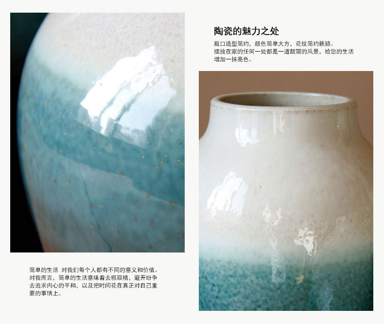 Jingdezhen ceramic manual variable flower ceramic water raise household act the role ofing is tasted furnishing articles ceramic vases, flower arranging flowers