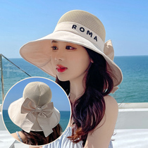 Fisherman Cap Daughter Summer 2022 New Fashion Hat 20-30 Year Old Ocean Air Outdoor Beach Great Sunscreen Sunscreen