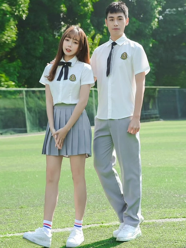 Рубашка, футболка, штаны, комбинезон, униформа, в корейском стиле