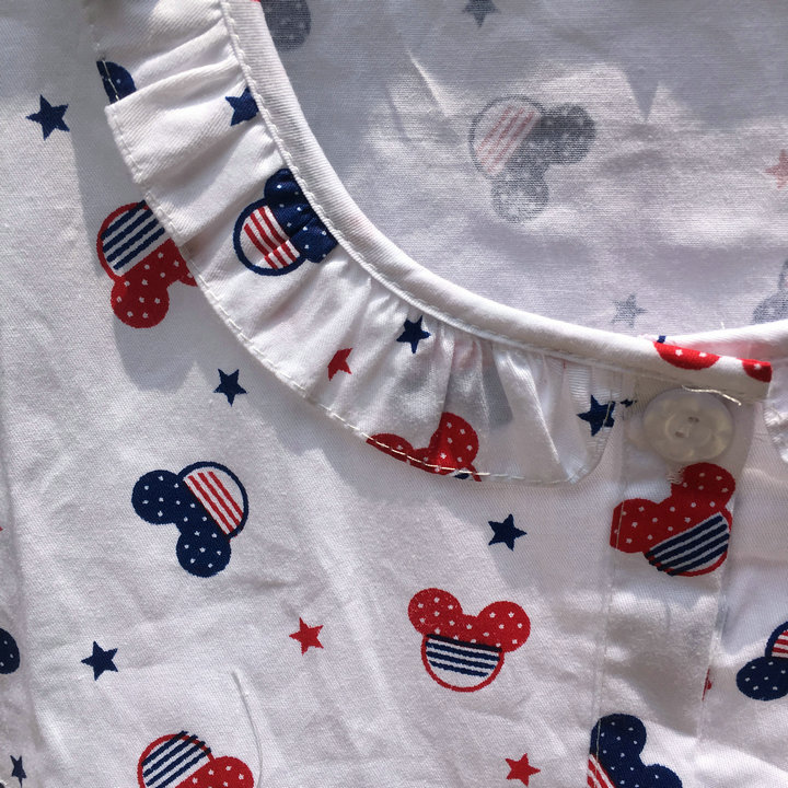 Bộ đồ ngủ cotton nữ Bộ đồ cotton dài tay 100% cotton dệt Bộ đồ ngủ nữ ngắn tay cộng với phân bón XL đồ bộ pijama