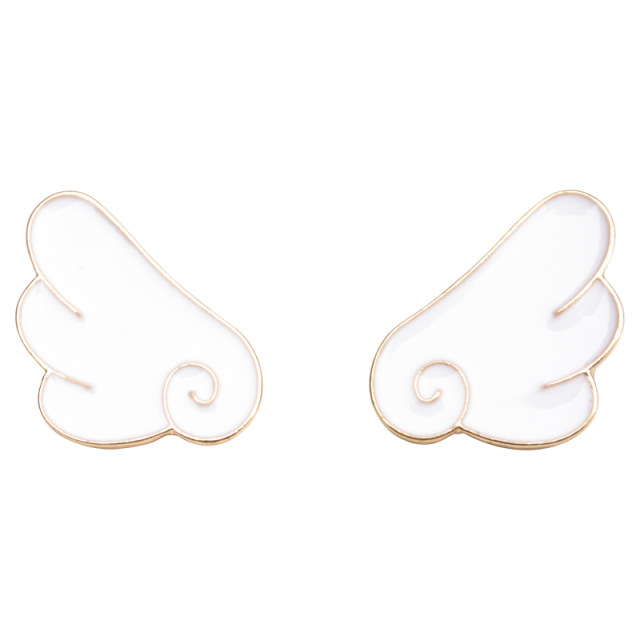 ins trendy angel wings couple of small brooches women cute cartoon badge pin buckle bag accessories