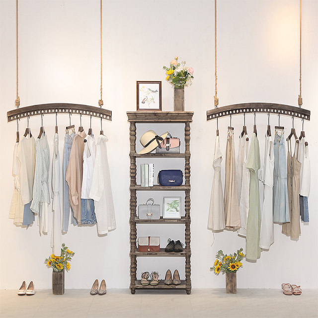 Wei Li Solid Women S Clothing Store Decoration Shelf Clothing