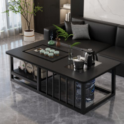 Tea Table Integrated Office Tea Table 2025 New arrival Living Room For Home Fully Automatic Water-boiling Tea Kung Fu Tea Table