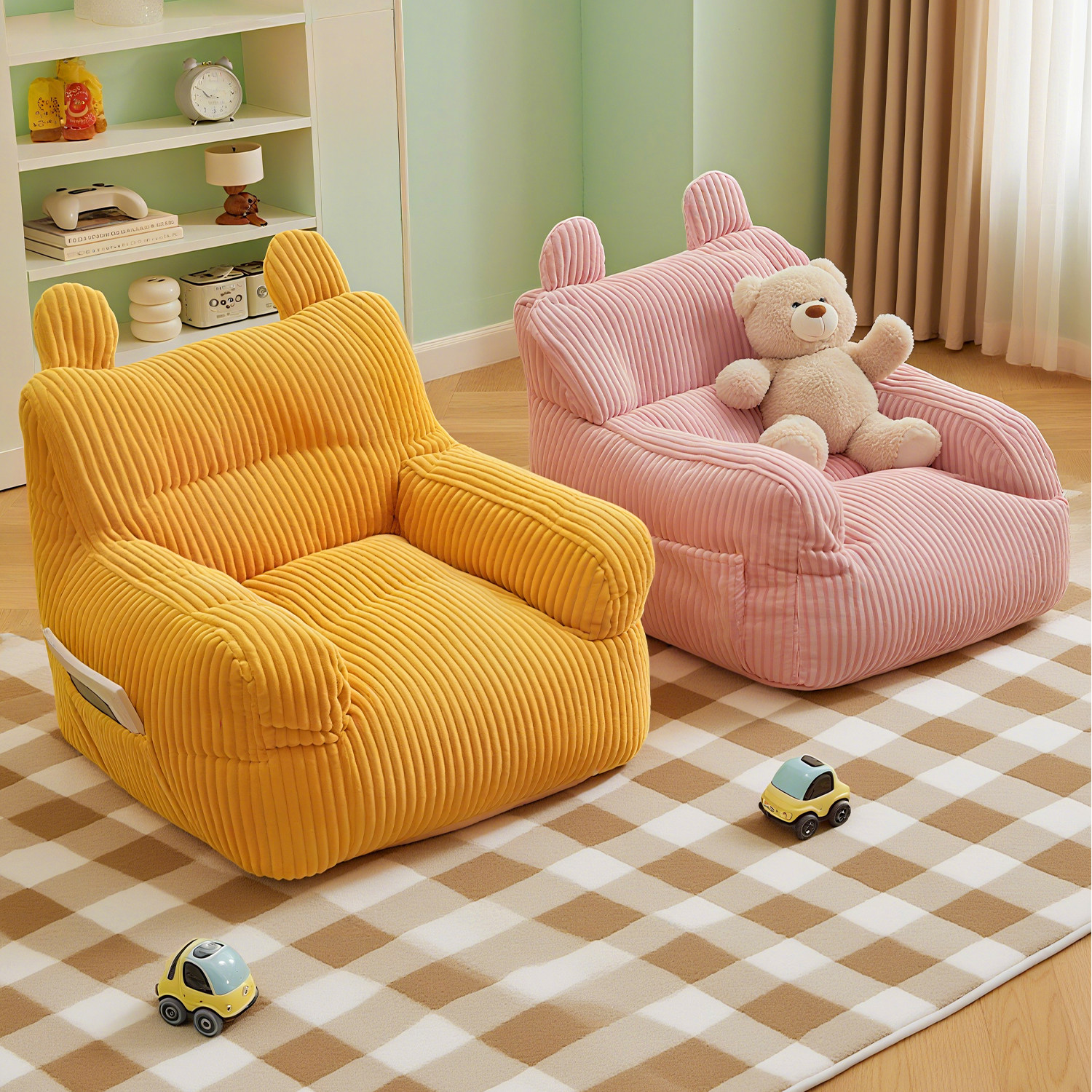 Детский специальный детский ленивый диван, детский маленький диван, напольная подушка, кресло-уголок для чтения, маленький месячный ребенок может лечь и поспать