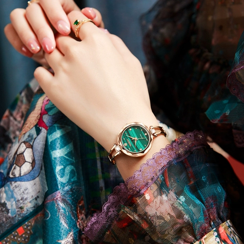 Raushiton смотреть простые темпераменты Ins Feng Ms. Watch Женская бренда подлинная студентка Сяолу Watch