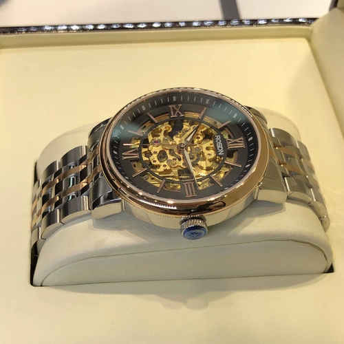 Механические механические часы, швейцарские часы, мужские часы, полностью автоматический, 2019, Швейцария