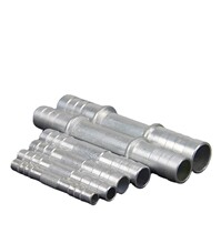 Automotive Air Conditioning Cold Air Line 3 Split Aluminum Straight Pipe Junction Aluminum Straight Connector Automotive Air Conditioning Tube Union