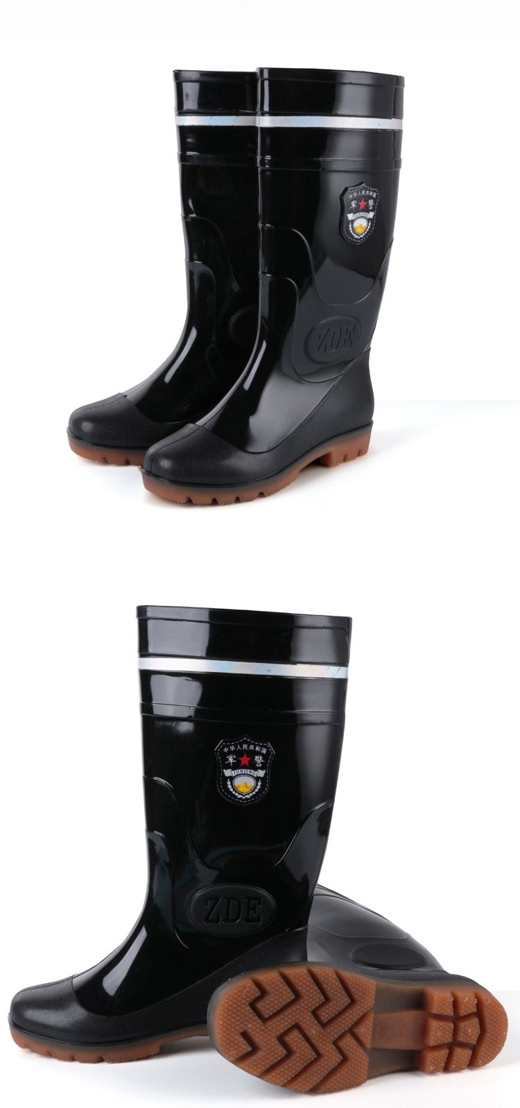 Chaussures - bottes caoutchouc homme - semelle tendon - Ref 961575 Image 13