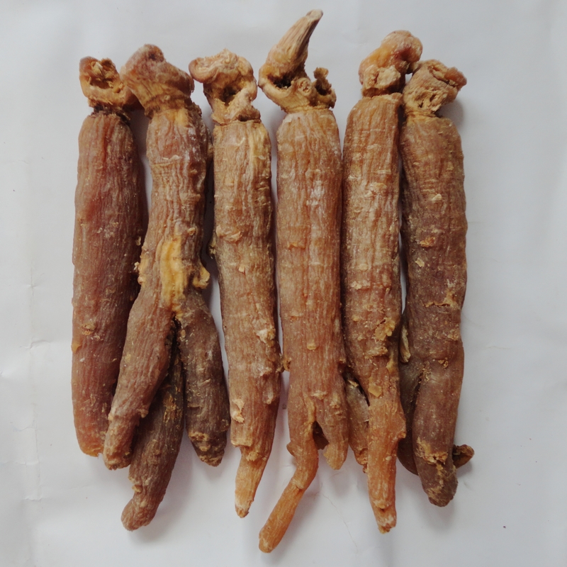 Changbai Mountain red ginseng slices whole beard red ginseng slices white ginseng Jilin ginseng 500 grams about 32 sticks