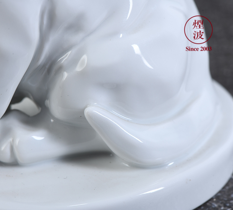 German animal MEISSEN porcelain porcelain mason plastic handicraft furnishing articles that occupy the home act the role ofing is tasted the cat