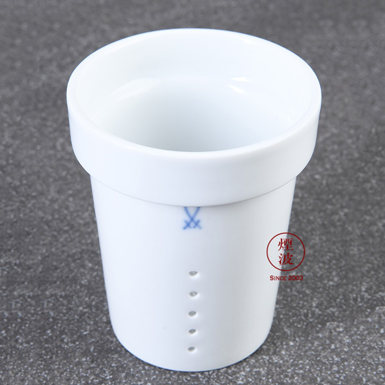 German MEISSEN mason mason meisen pure white porcelain tea series) filter