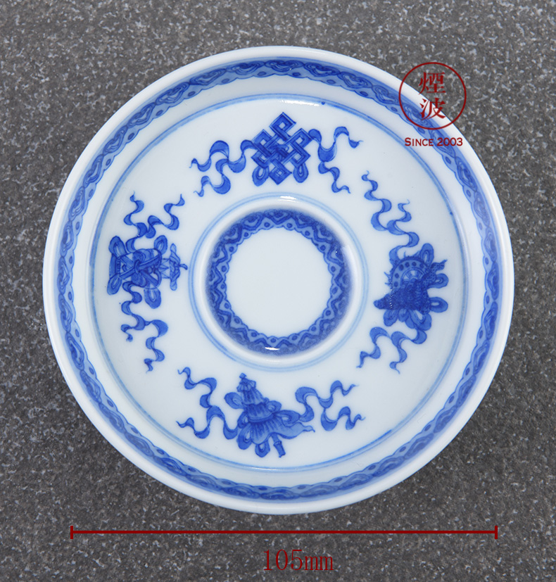 Jingdezhen lesser RuanDingRong made lesser money three - legged ancient incense incense'm burning incense coil head of appliance