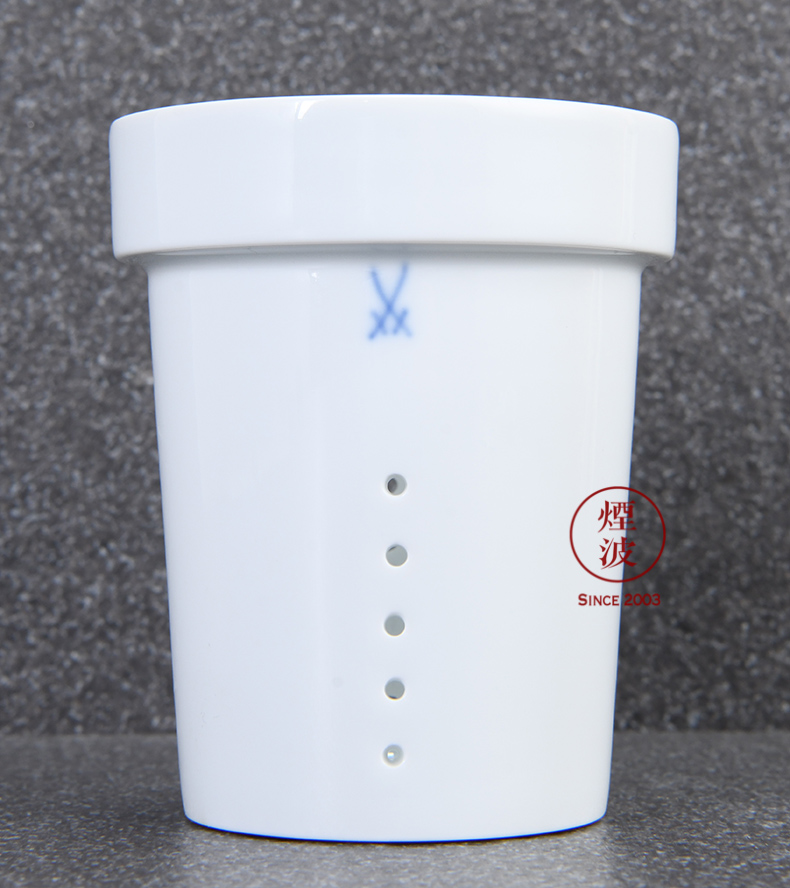 German MEISSEN mason mason meisen pure white porcelain tea series) filter