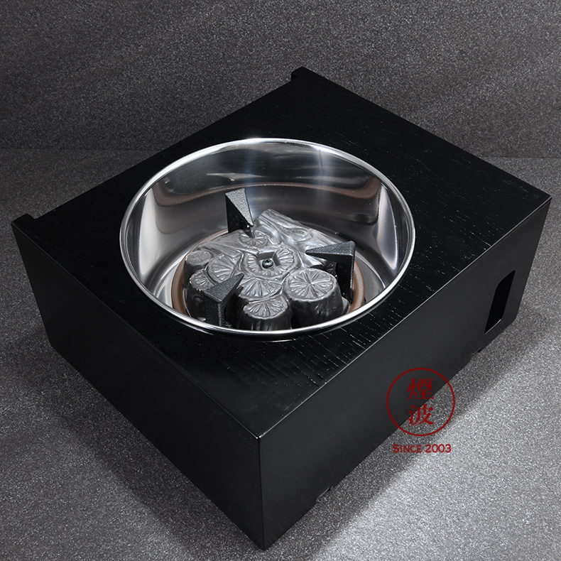 YMK Japanese tea with iron pot of wind electric furnace type electrical charcoal far infrared electrical carbon furnace TaoLu tea table