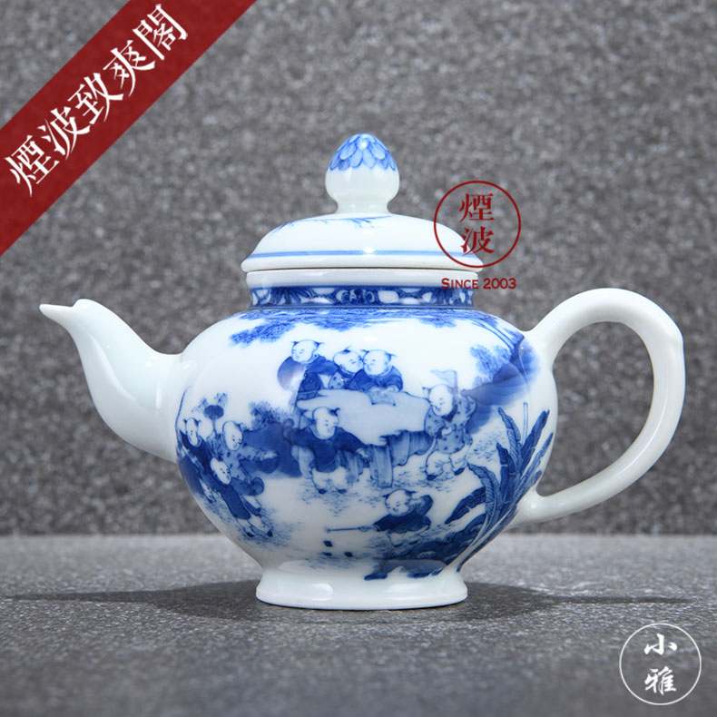 Jingdezhen ancient jun made baby play lesser RuanDingRong officer hat pot teapot CiHu lesser model