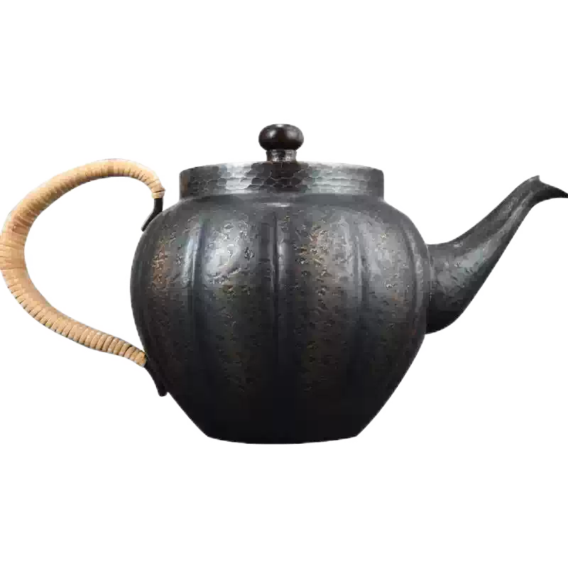 日本玉川堂手工錘起銅器橫手帶紋銅壺銅茶壺-淘寶Taobao | 天貓Tmall