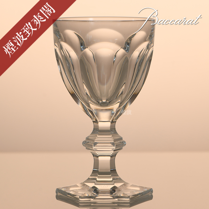 French Baccarat Baccarat Crystal Harcourt Husky Series Red Wine Glass