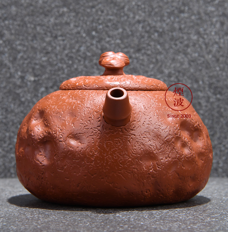 Made those yixing it Feng Jun hand - made dahongpao for kung fu tea pot spring 200 ml