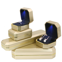 Jewelry Boxes Led Lights Suitors Wedding Rings Box Wedding Senteo Eurostyle Pendant Upscale Bracelet Personality Creativity