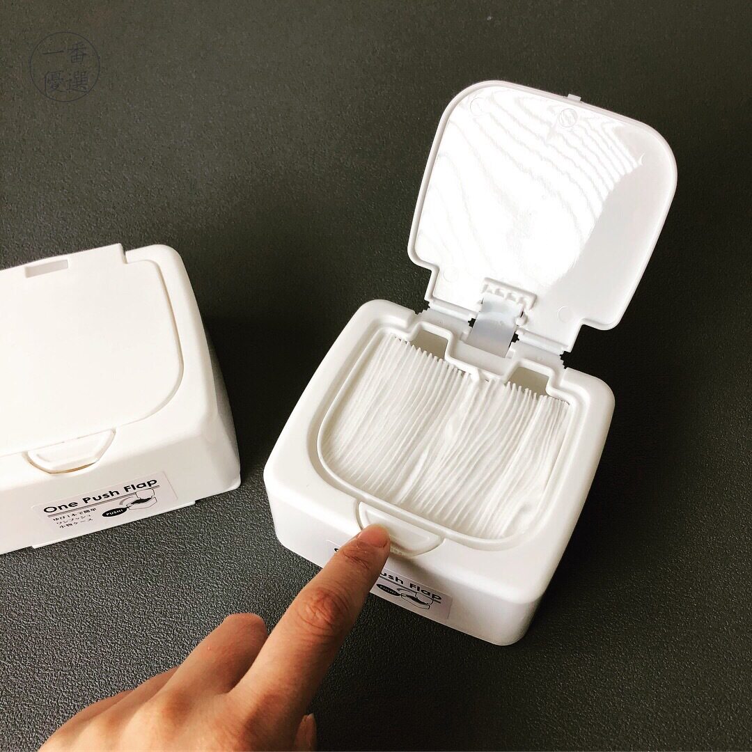 Some preferred Japanese imported spring window storage box small object finishing box cotton stick storage box jewelry box battery box