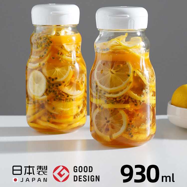 Japan Made East Ocean Sasaki Transparent Glass Bottle Juice Bottle Green Plum Brewing Bottle Ferment Bottle drink bottle 930ml