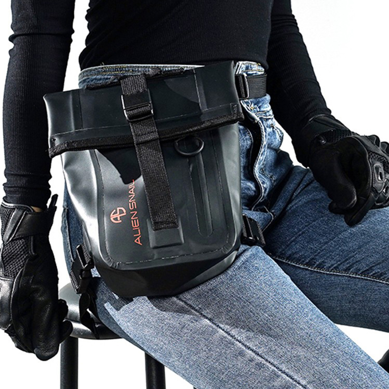 Alien Snail Motorcycle Waterproof Leg Bag Rider Comeback Pocket Skew Span Pack Riding for Men and Women Multifunction Tennis Red Bag-Taobao