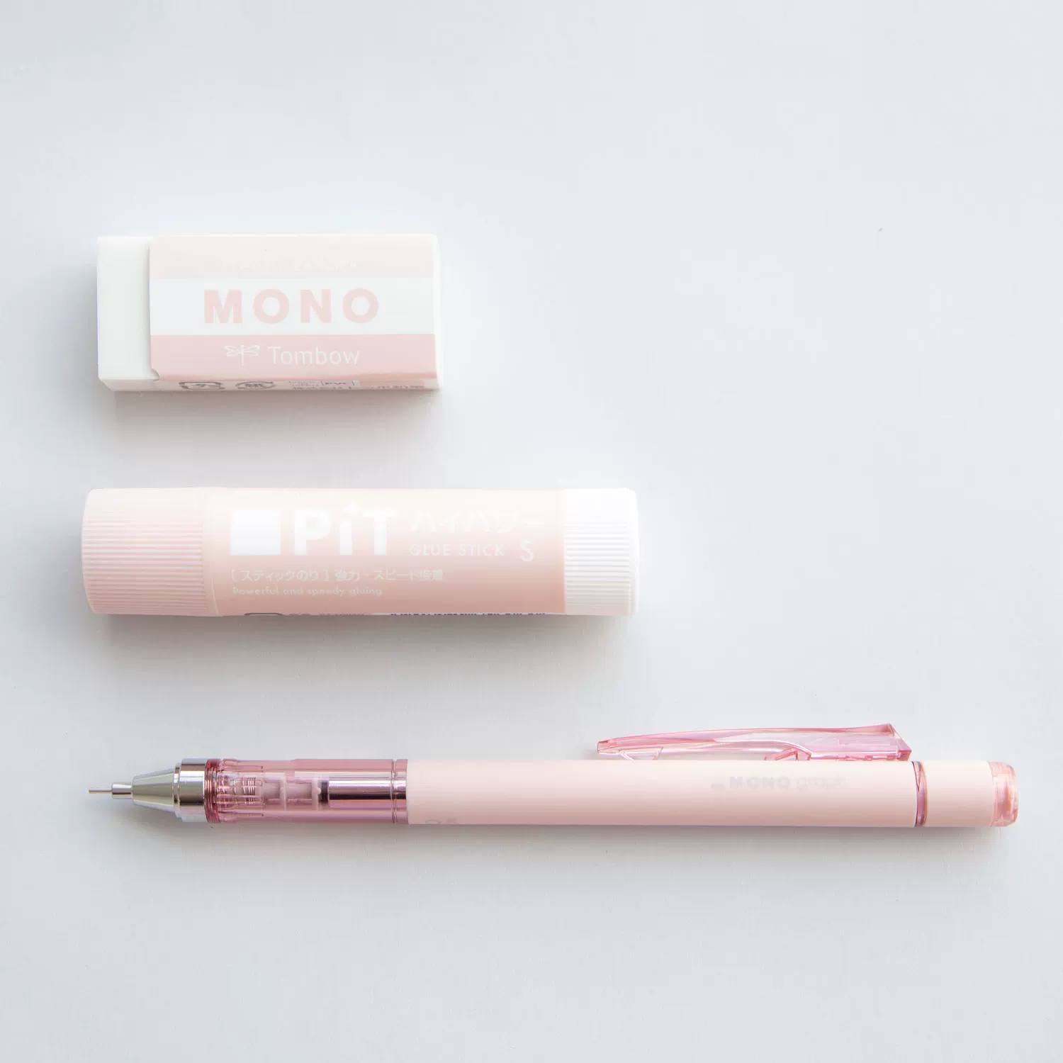Японский карандаш Tombow Dragonfly Smoky Color Smooth Morandi Morandic Pencil Polishment Rubber Solid Platform Limited